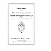 Maxon, Order of Service for Installation as Fourth Bishop, November 3, 1935
